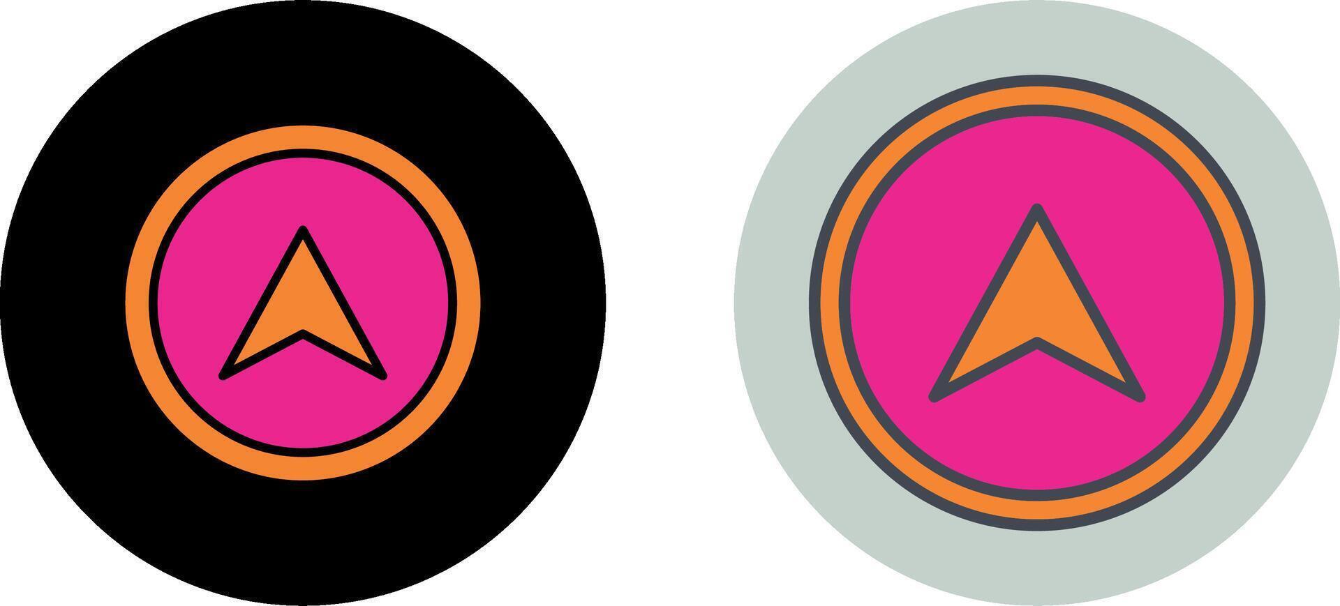 Navigation Icon Design vector