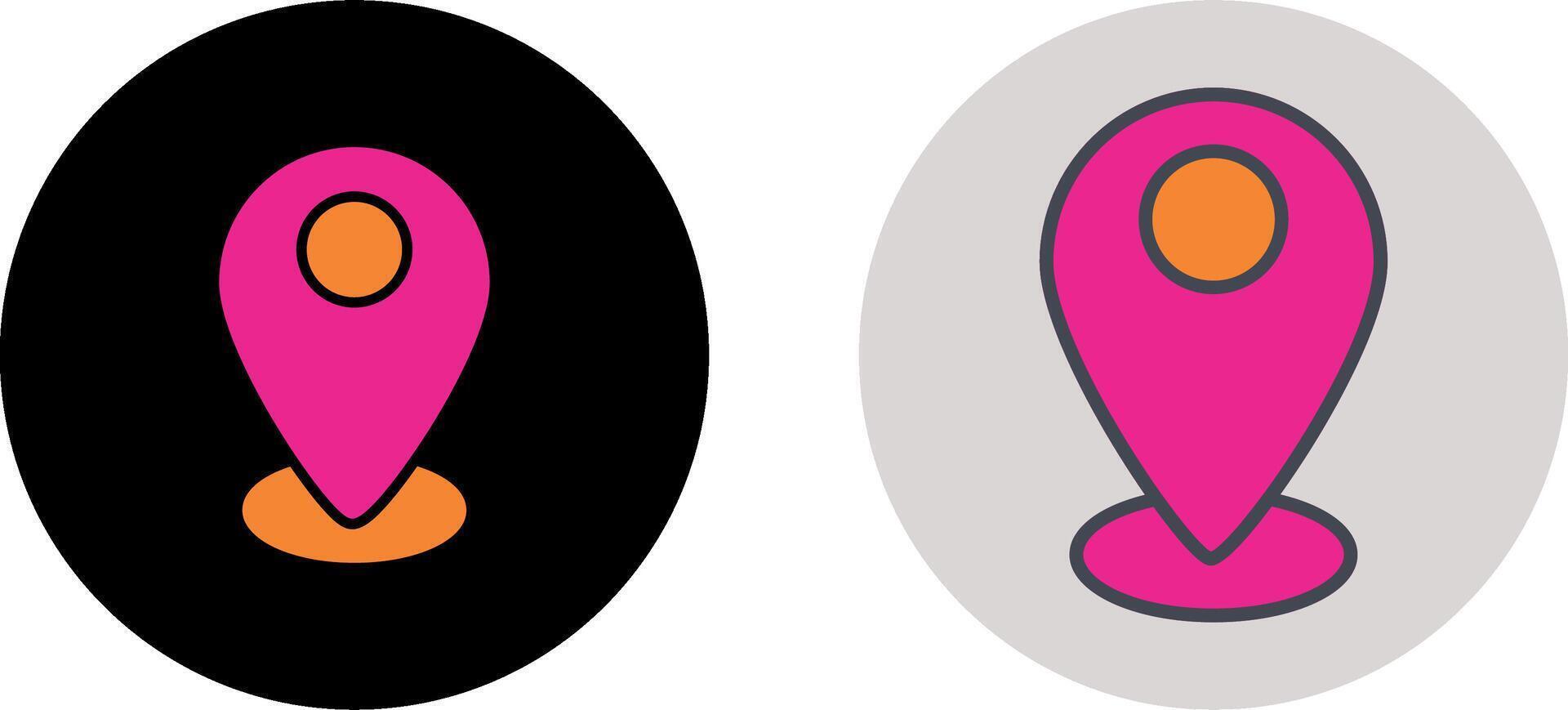 Marker Icon Design vector