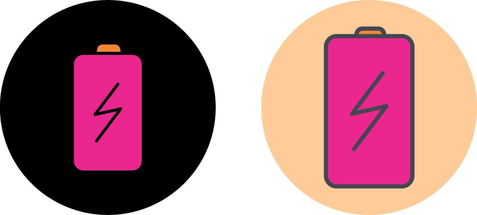 Battery Icon Design vector