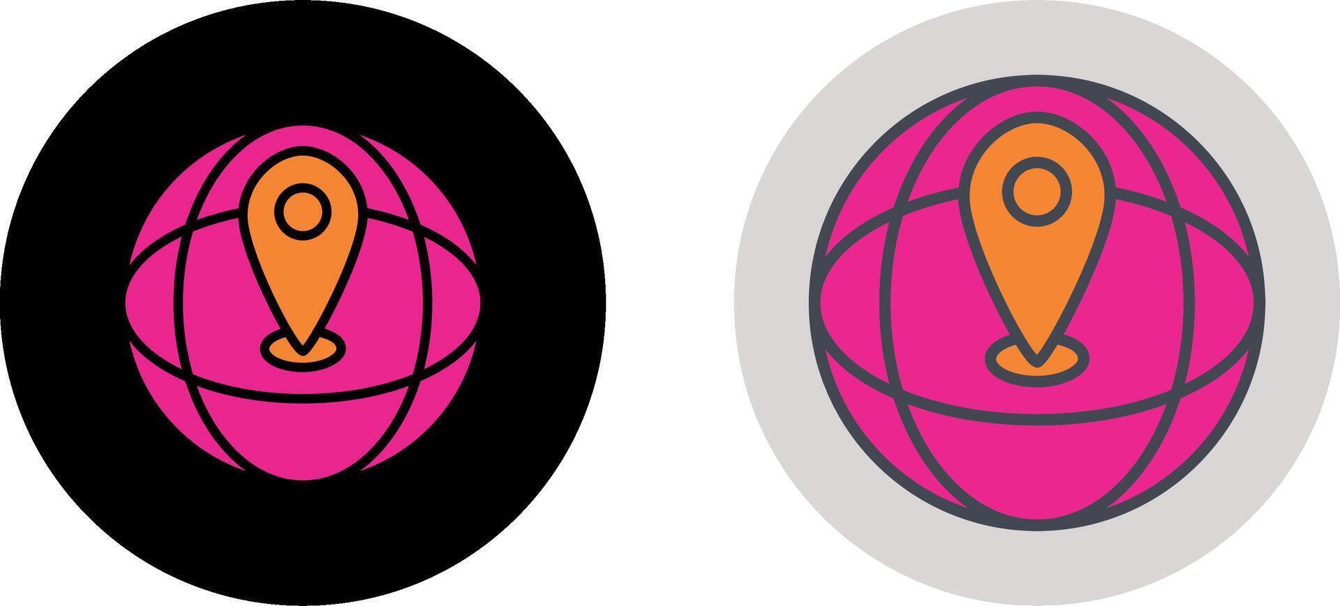 Vacation Spots Icon Design vector