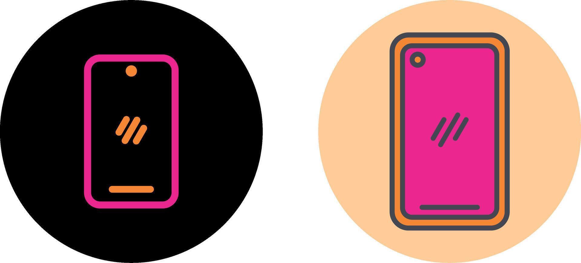 Cell Phone Icon Design vector