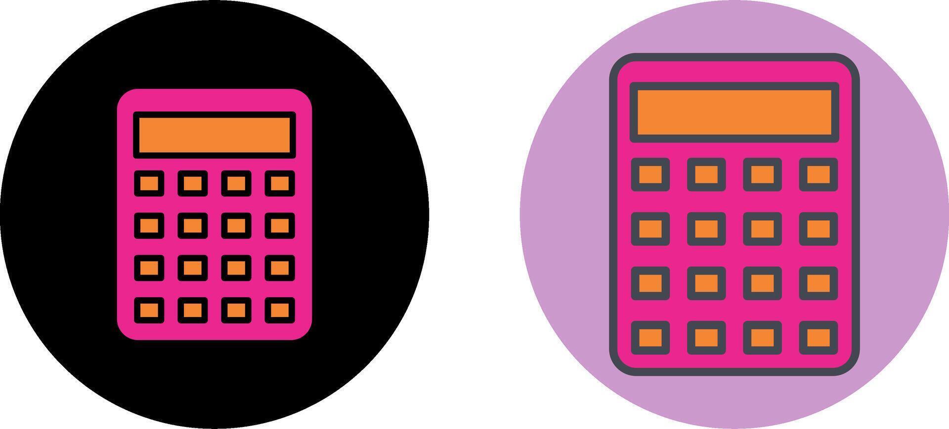 Calculator Icon Design vector