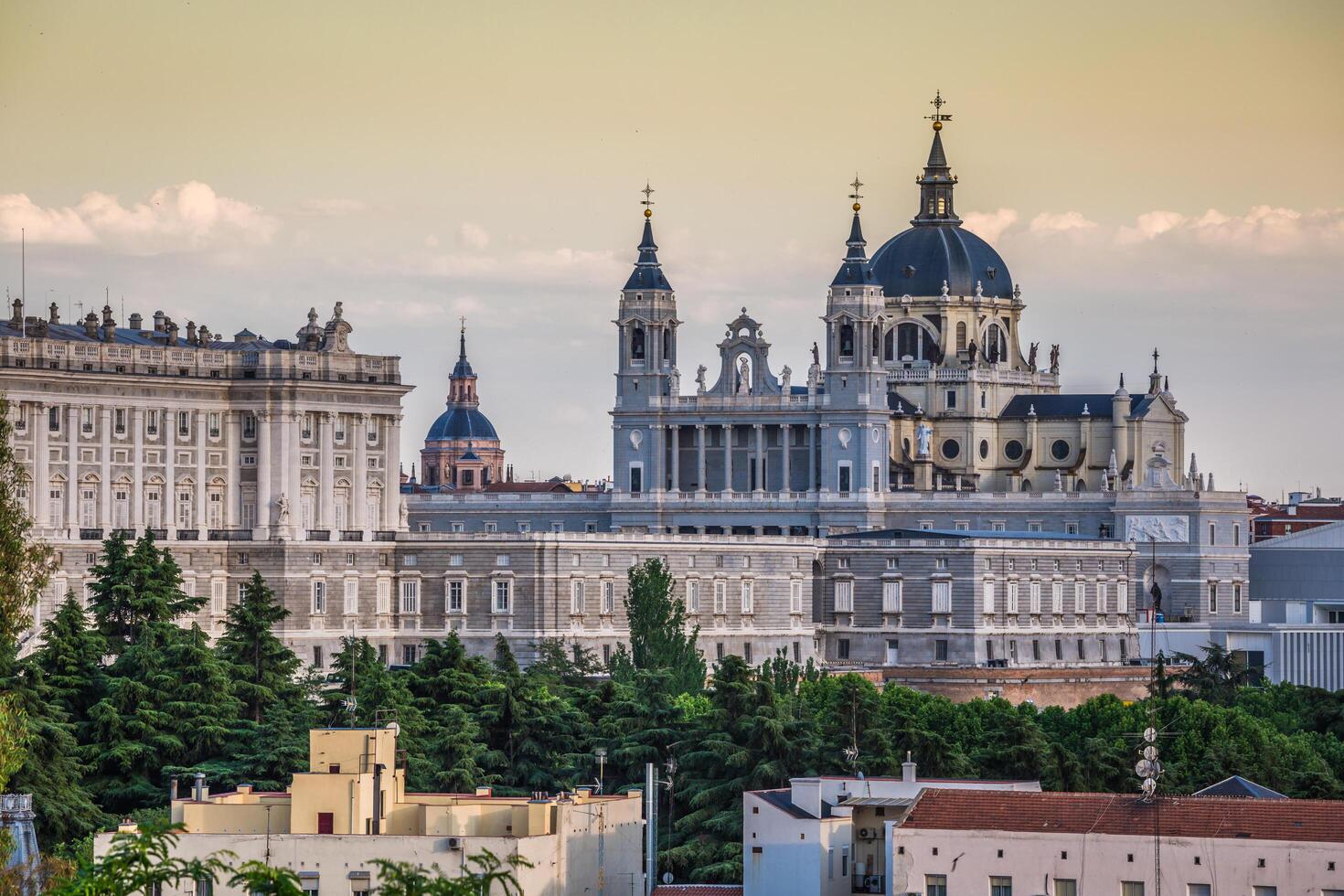 Catedral de la almudena de Madrid,Spain photo