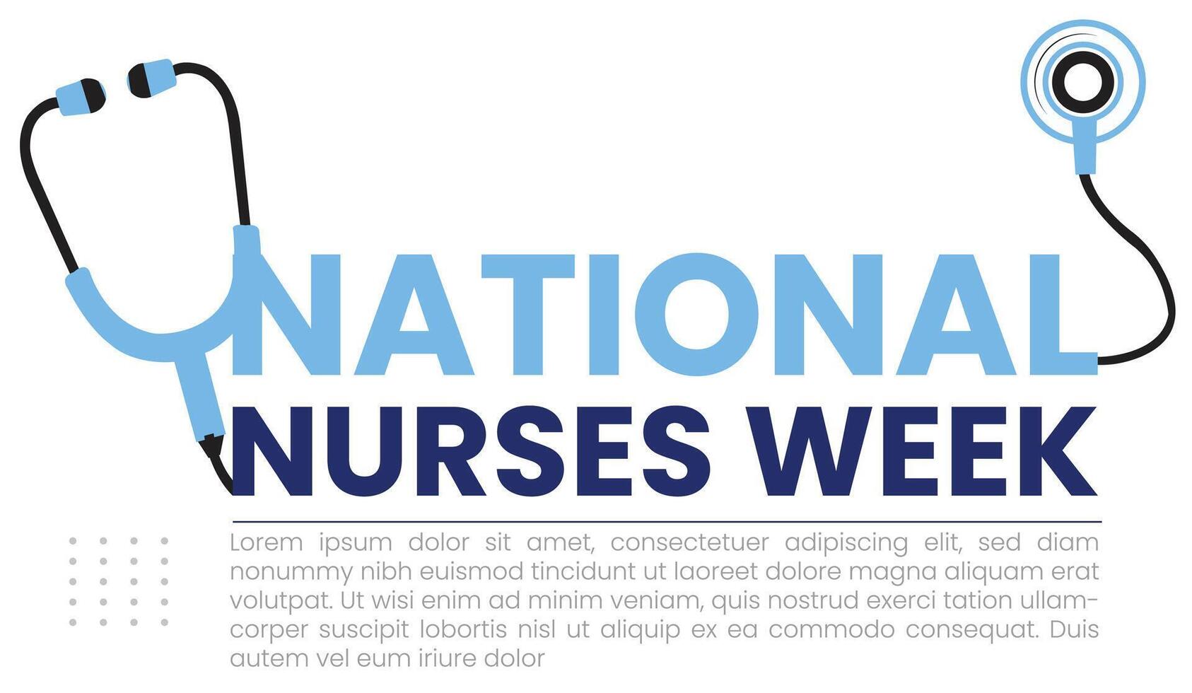 National Nurses Week Compassion in Action Embracing vector