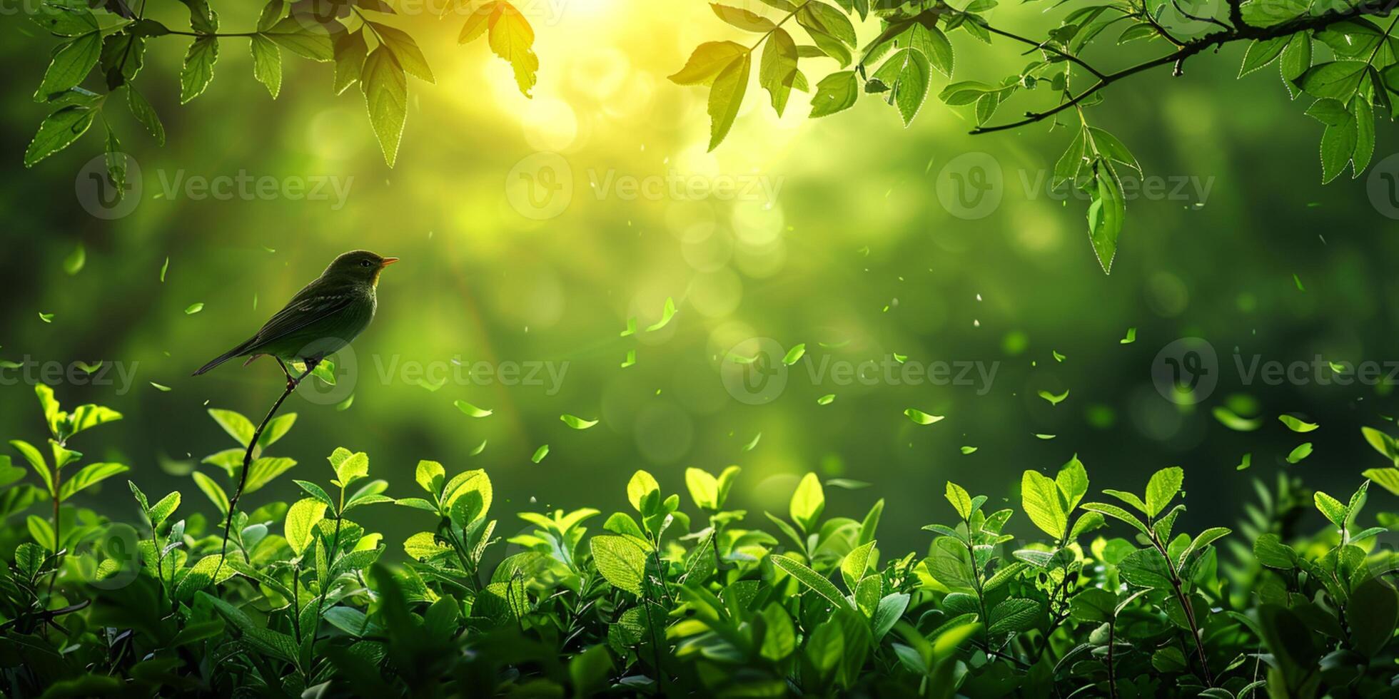 AI generated Background, banner, postcard for World Environment Day, photo