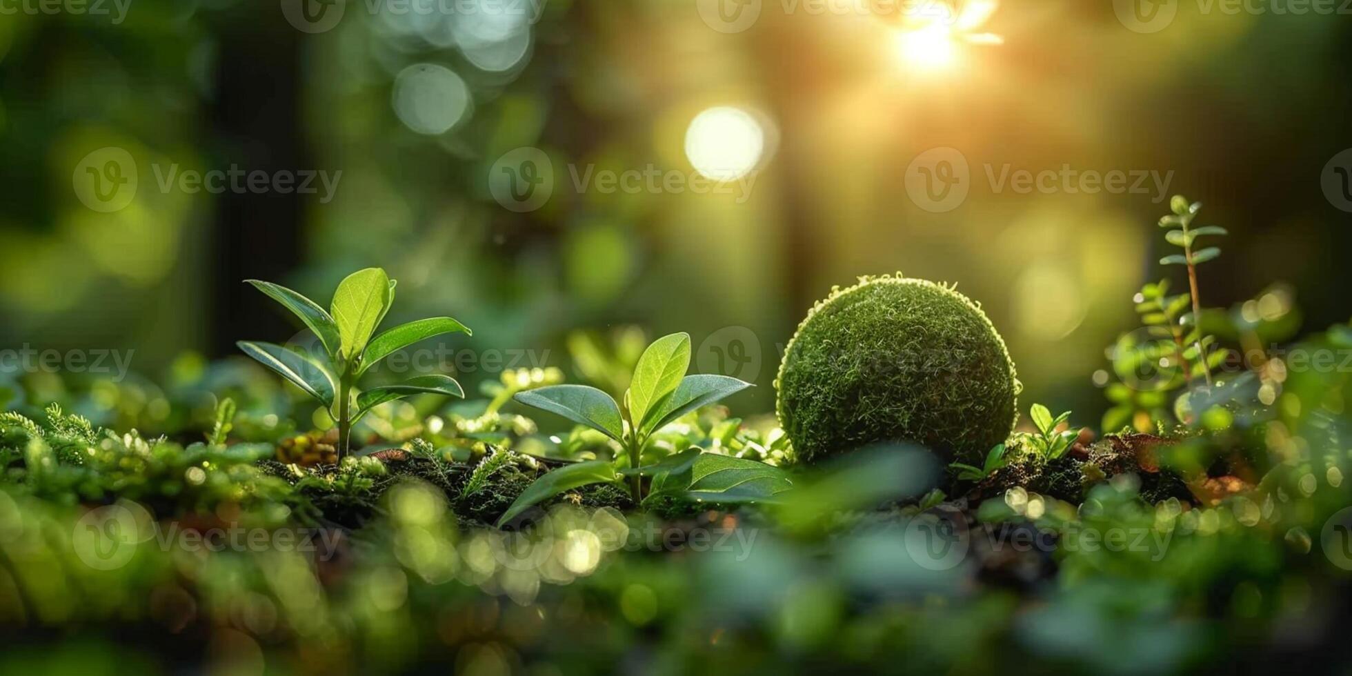 AI generated Background, banner, postcard for World Environment Day, photo