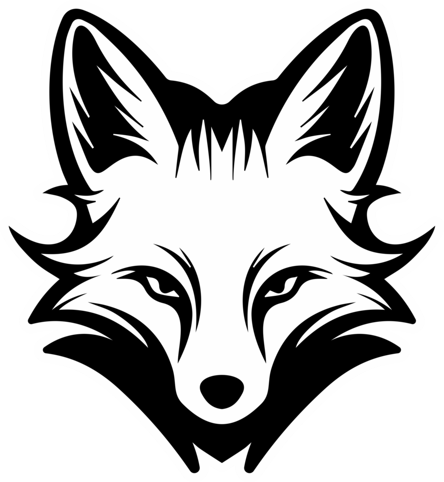 wolf hoofd logo png