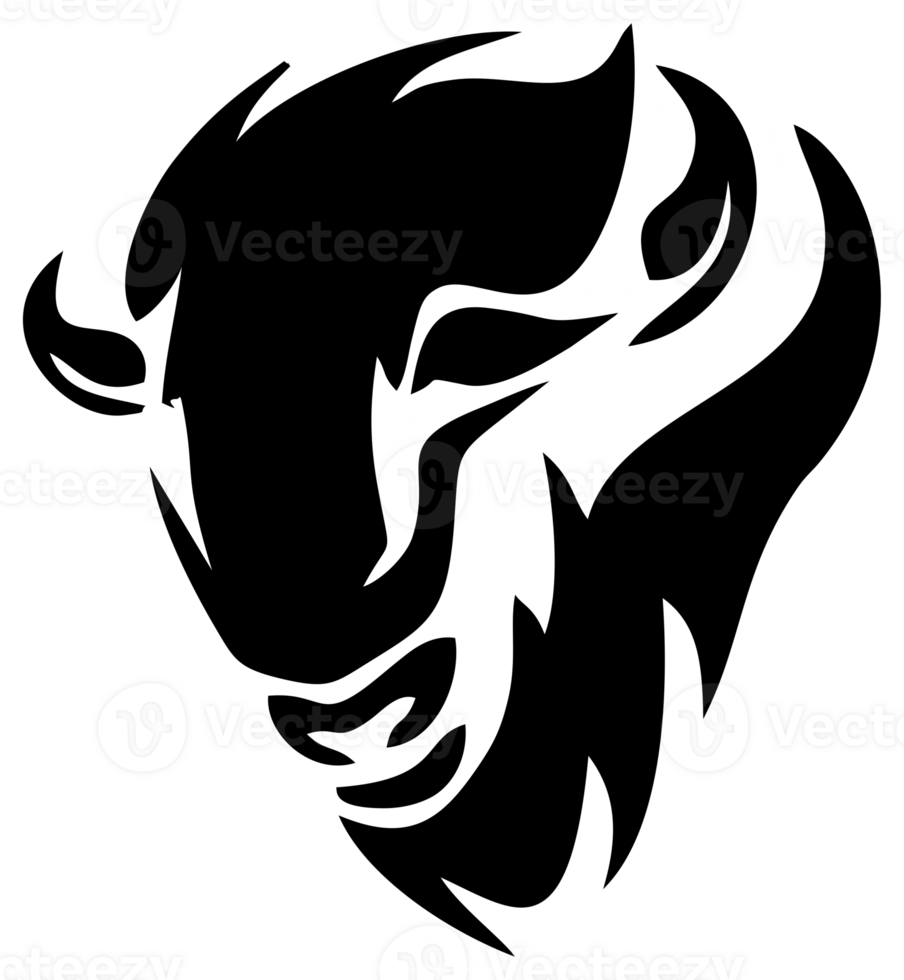 bull head logo png