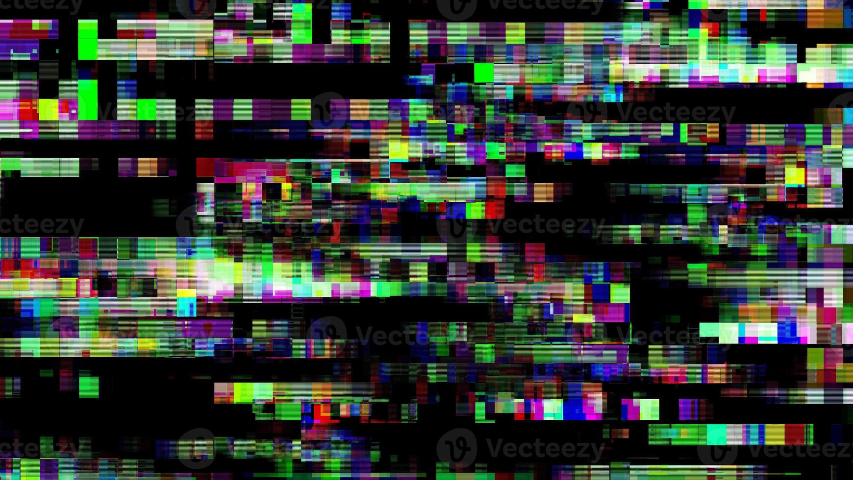 Abstract glitch pixel background. photo