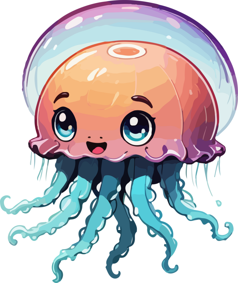 Jellyfish Cartoon Image png