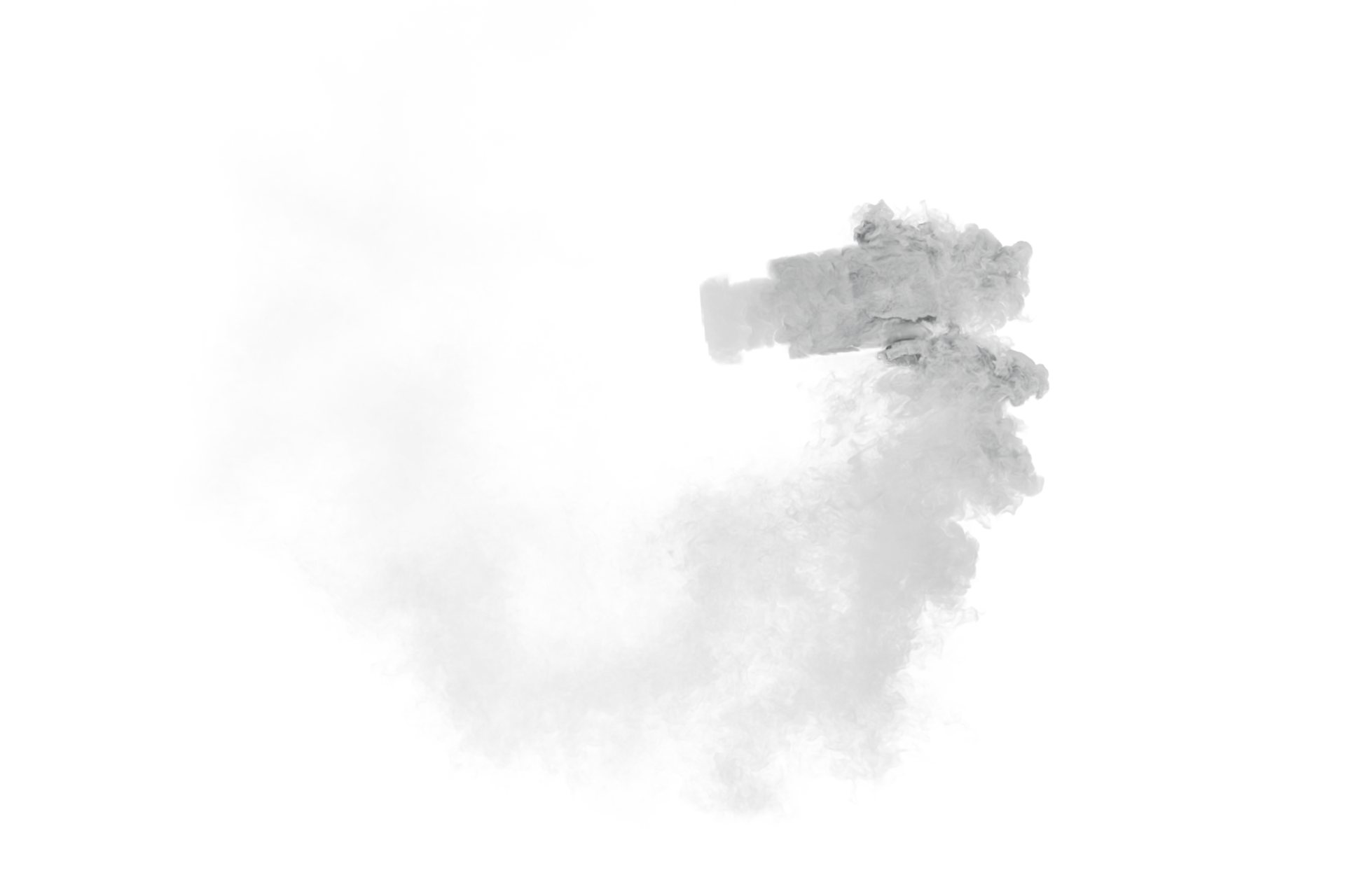 Smoke car burnout on transparent background 43101858 PNG