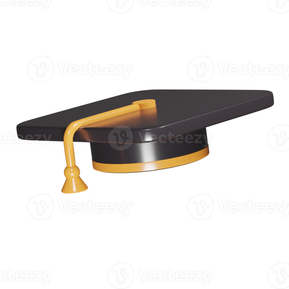 Education icon 3d render illustration png