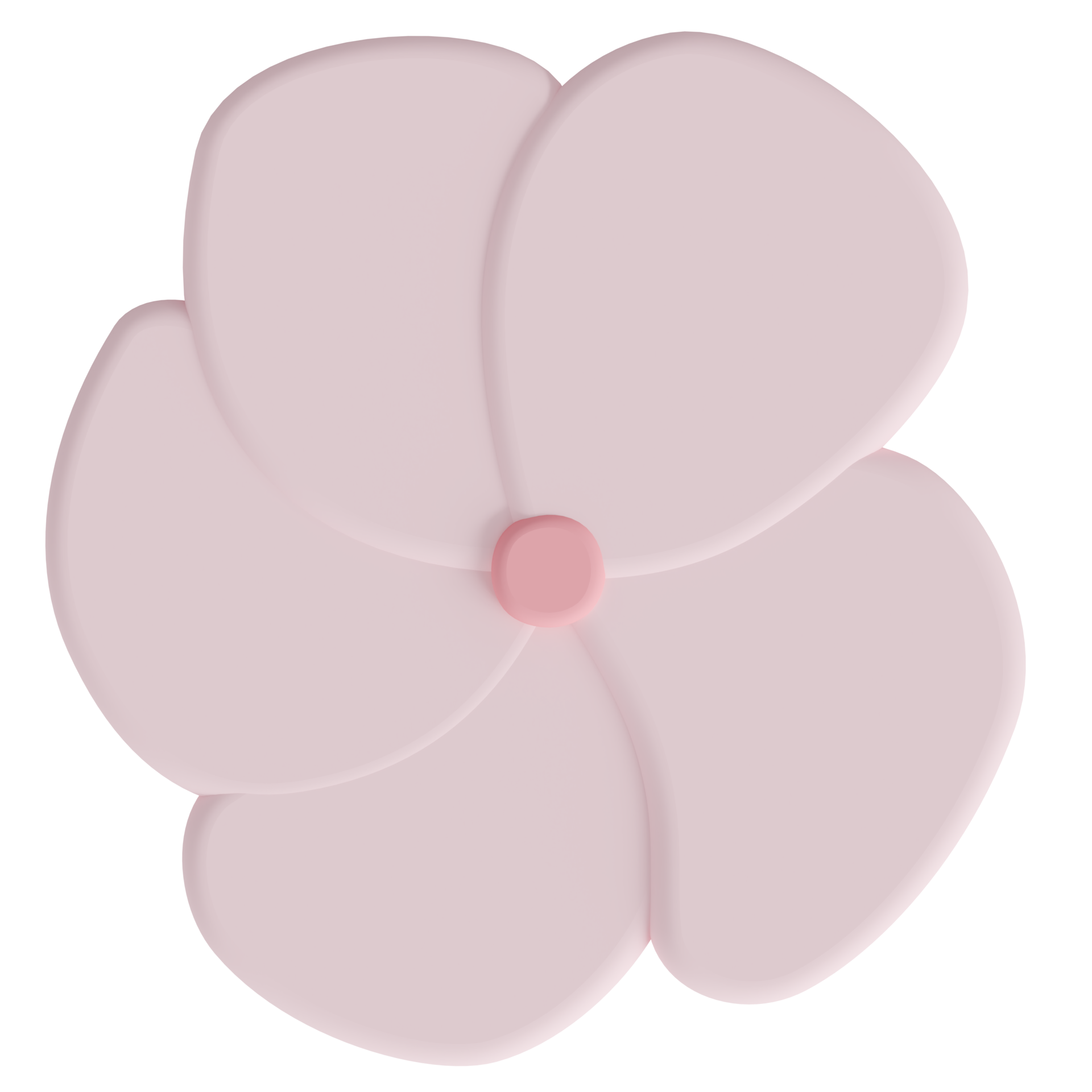 A Plumeria Frangipani transparent background in a cute decoration foam