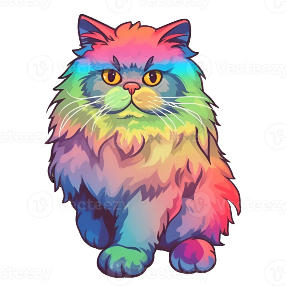 Persian Cat color png