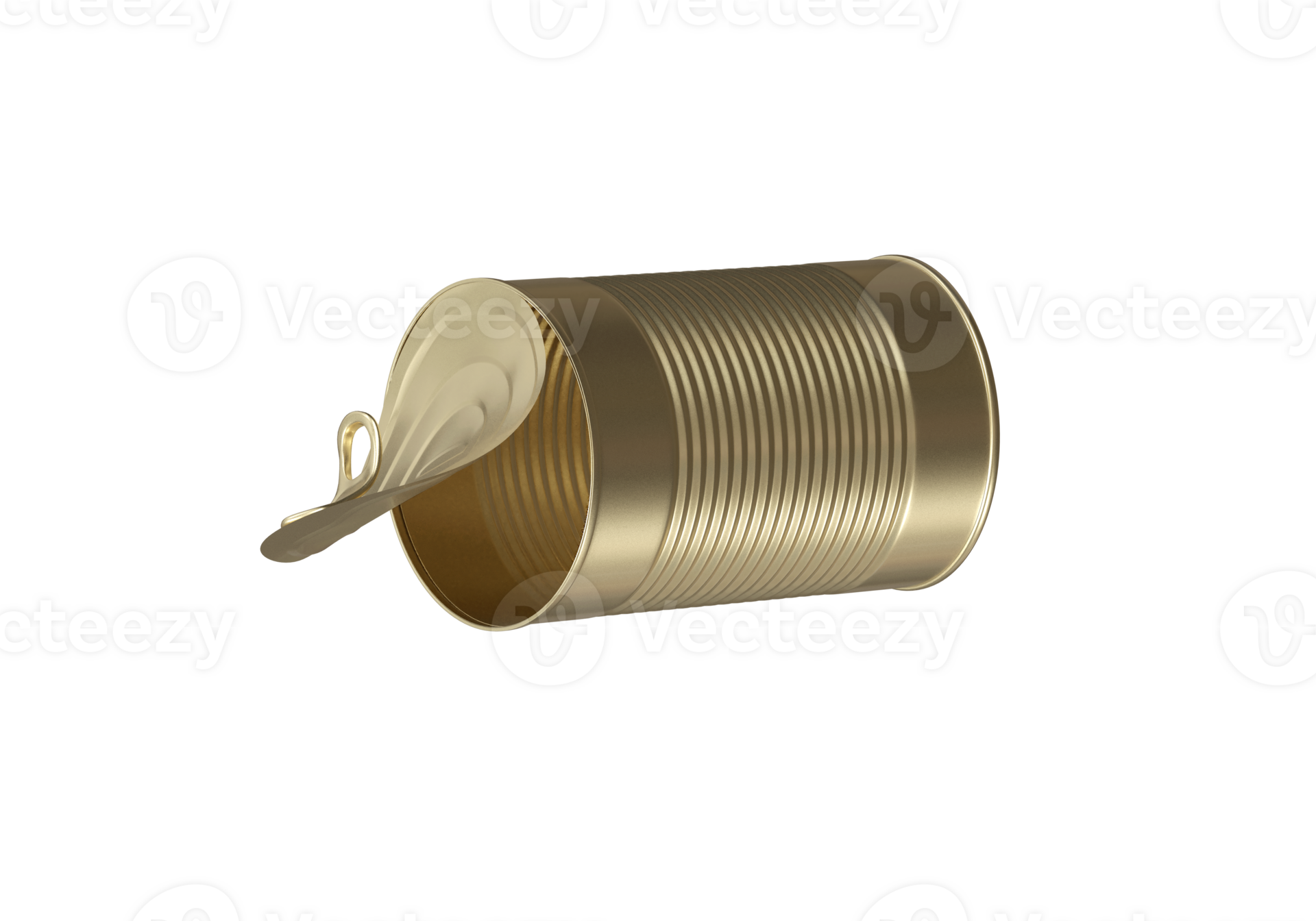 tin can, lid with open lock, transparent background 43102528 PNG