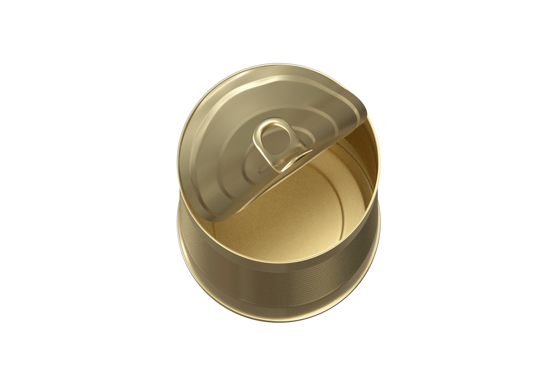 tin can, lid with open lock, transparent background 43102558 PNG