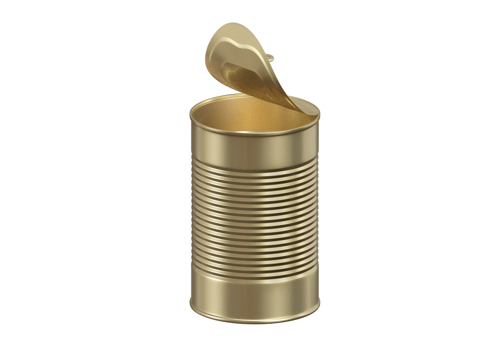 tin can, lid with open lock, transparent background 43102584 PNG