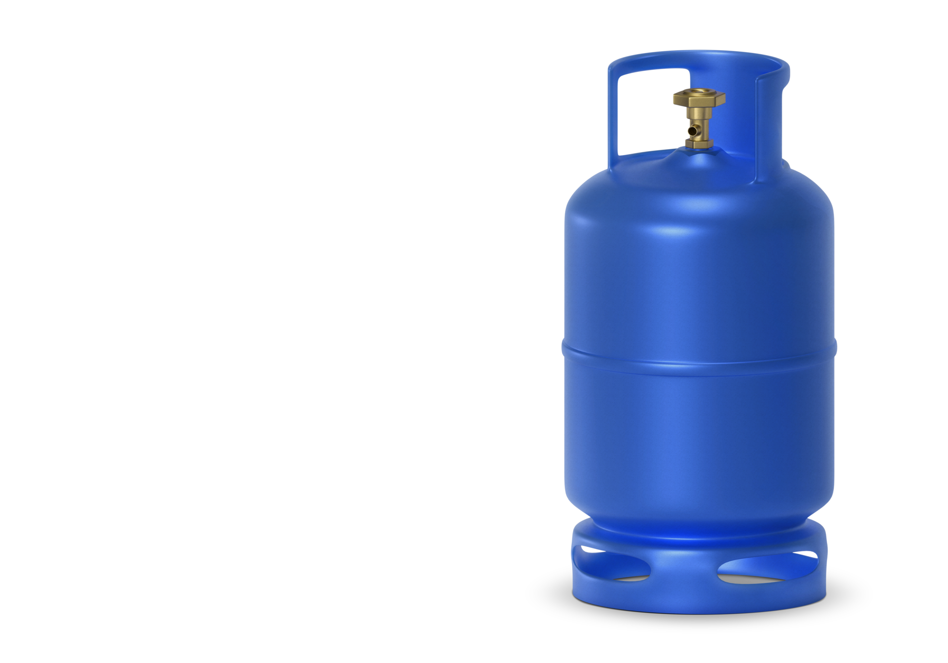 Blue gas tanks, transparent background 43102585 PNG