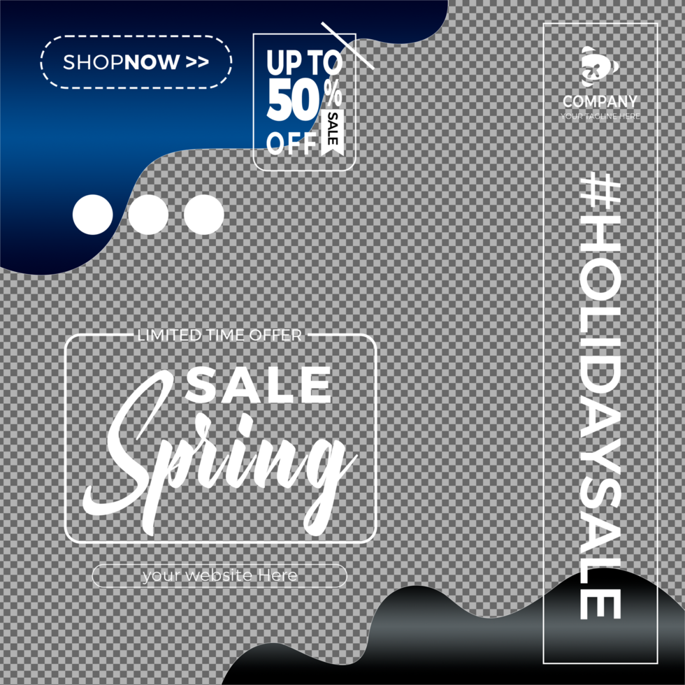 Spring sale banner template with colorful flower.Can be use social media card, voucher, wallpaper, flyers, invitation, posters, brochure. psd