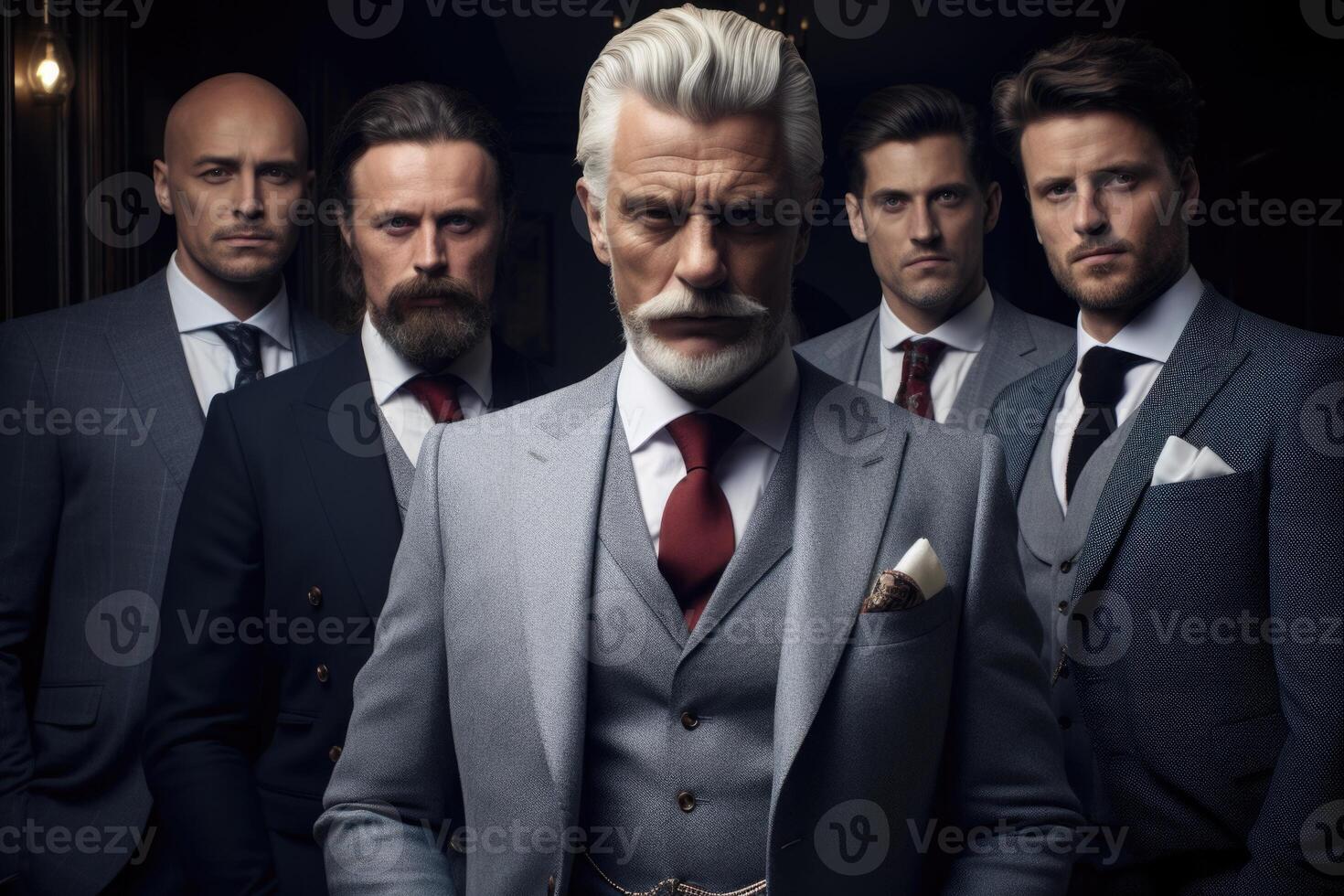 Timeless elegance and modern flair. a curated guide to gentlemen's style, blending sophistication individuality in fashion , encapsulating essence of sartorial refinement contemporary photo