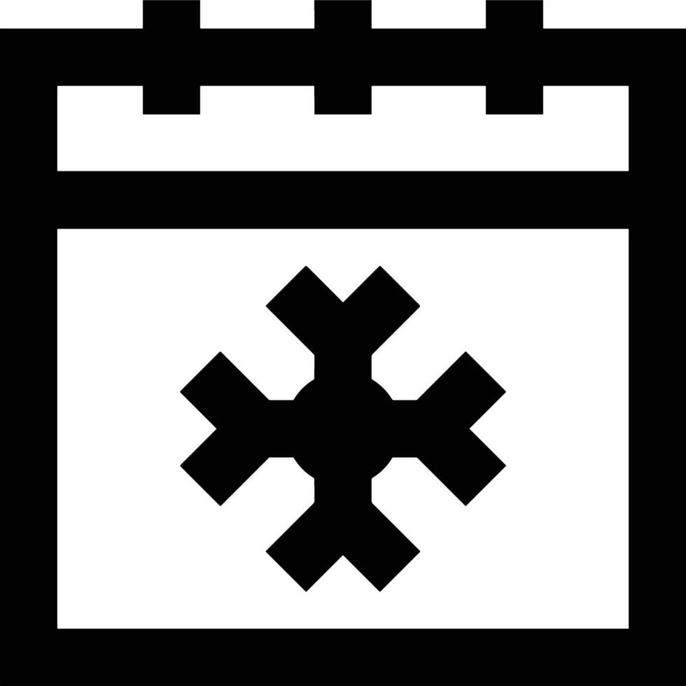 Calendar icon symbol image for schedule or appointment vector
