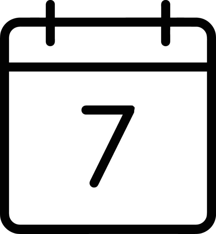 Calendar icon symbol image for schedule or appointment vector