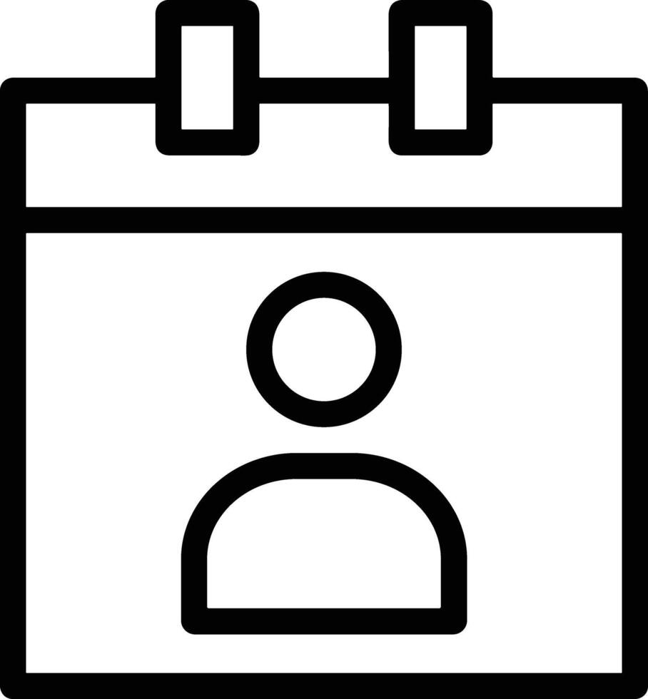 Calendar icon symbol image for schedule or appointment vector
