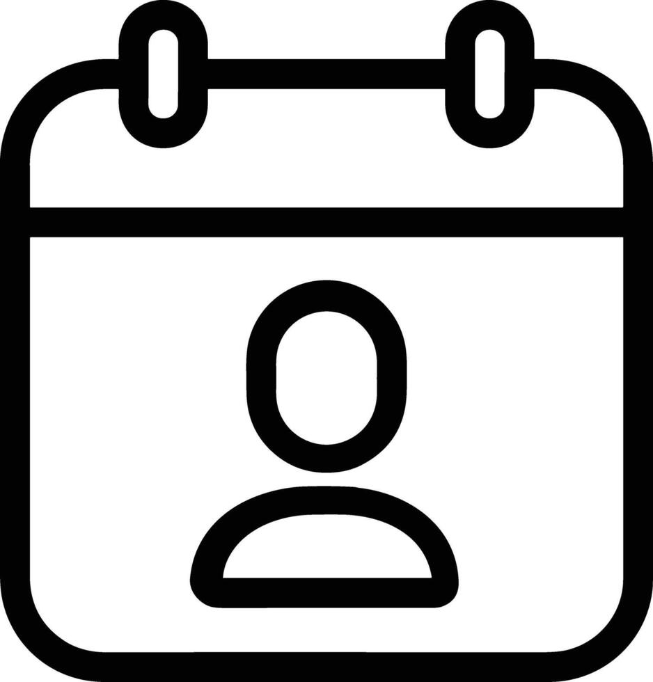 Calendar icon symbol image for schedule or appointment vector