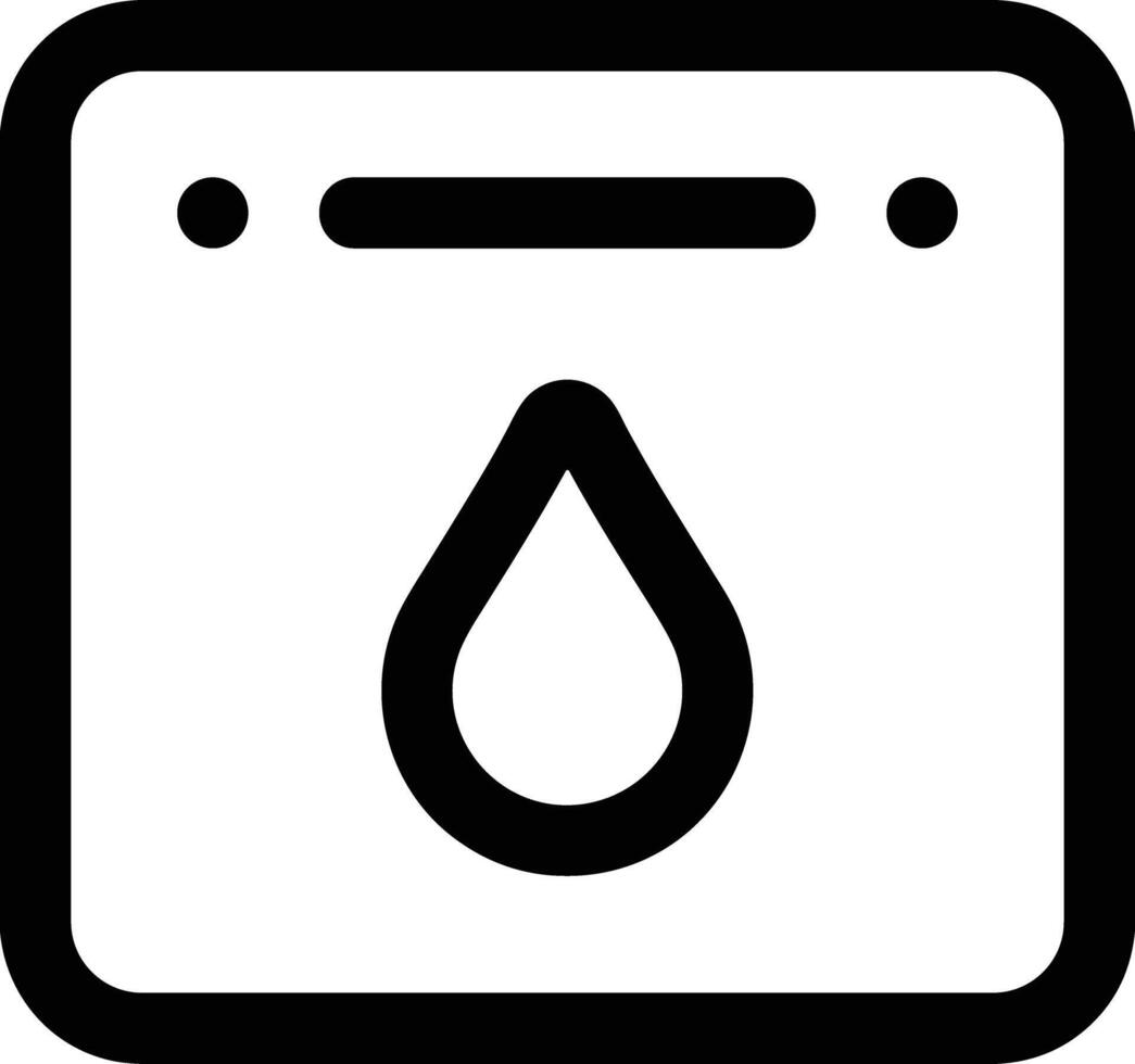 Calendar icon symbol image for schedule or appointment vector