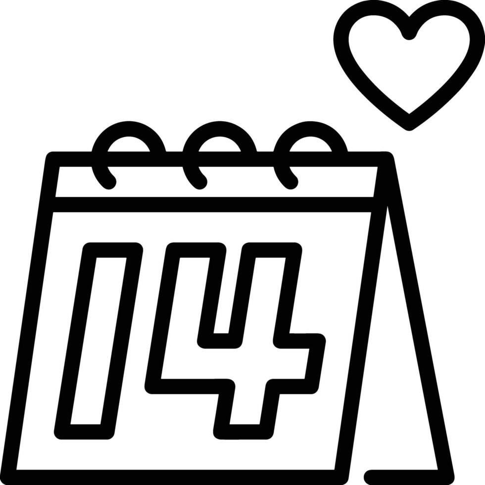 Calendar icon symbol image for schedule or appointment vector
