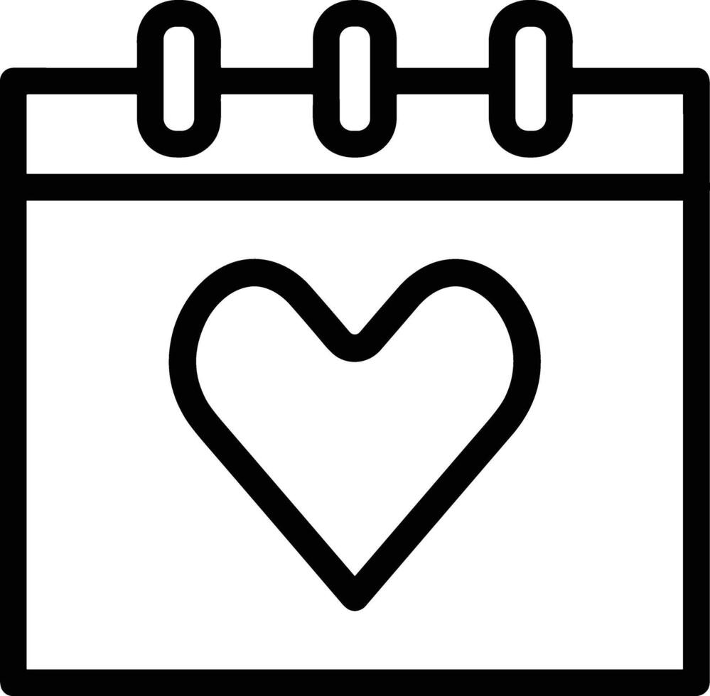 Calendar icon symbol image for schedule or appointment vector