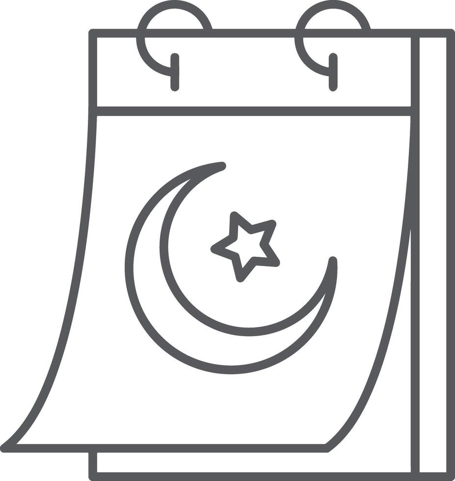 Calendar icon symbol image for schedule or appointment vector