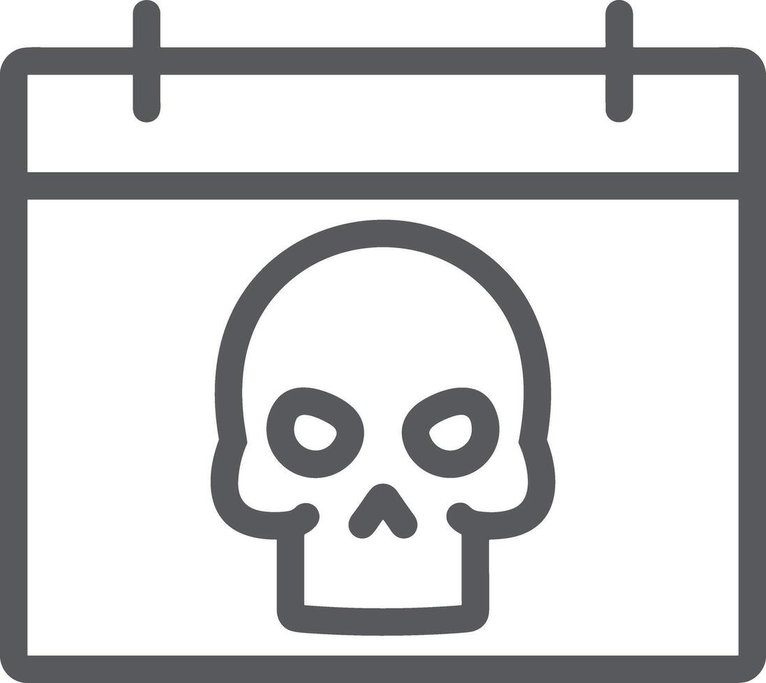 Calendar icon symbol image for schedule or appointment vector