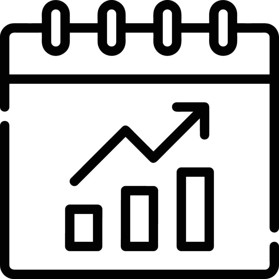 Calendar icon symbol image for schedule or appointment vector