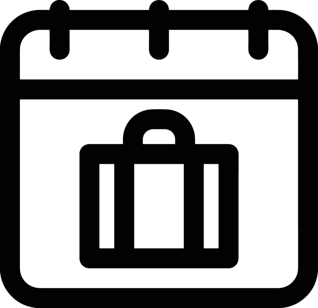Calendar icon symbol image for schedule or appointment vector