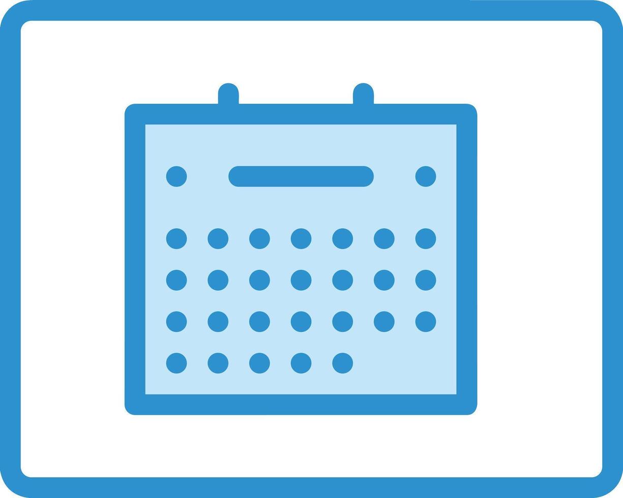 Calendar icon symbol image for schedule or appointment vector