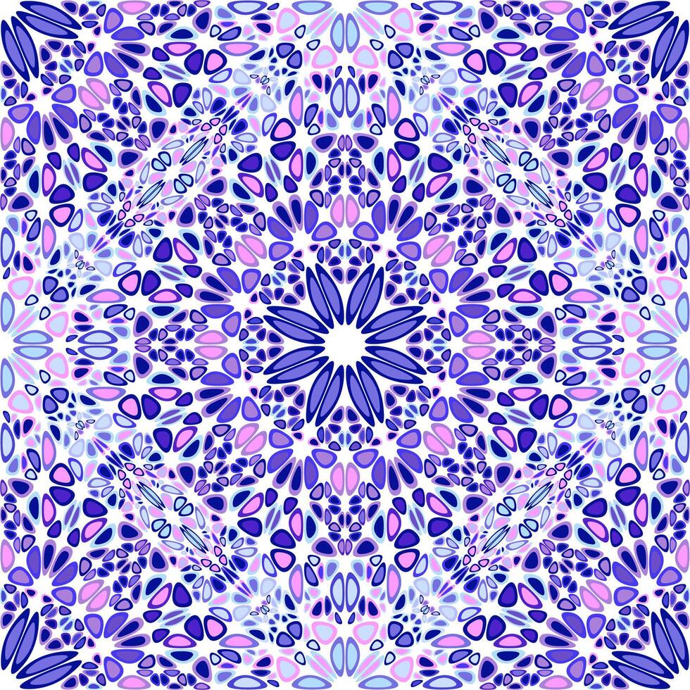 Geometrical bohemian seamless mandala ornament pattern background vector