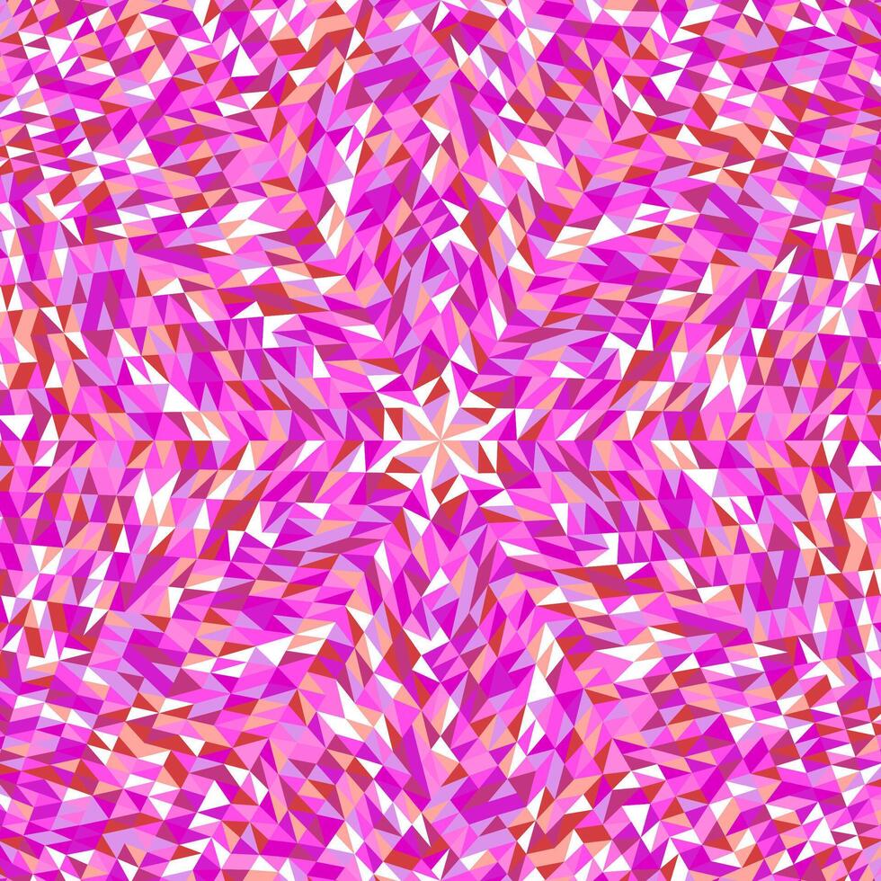 Hypnotic dynamic round tiled pattern mosaic background vector