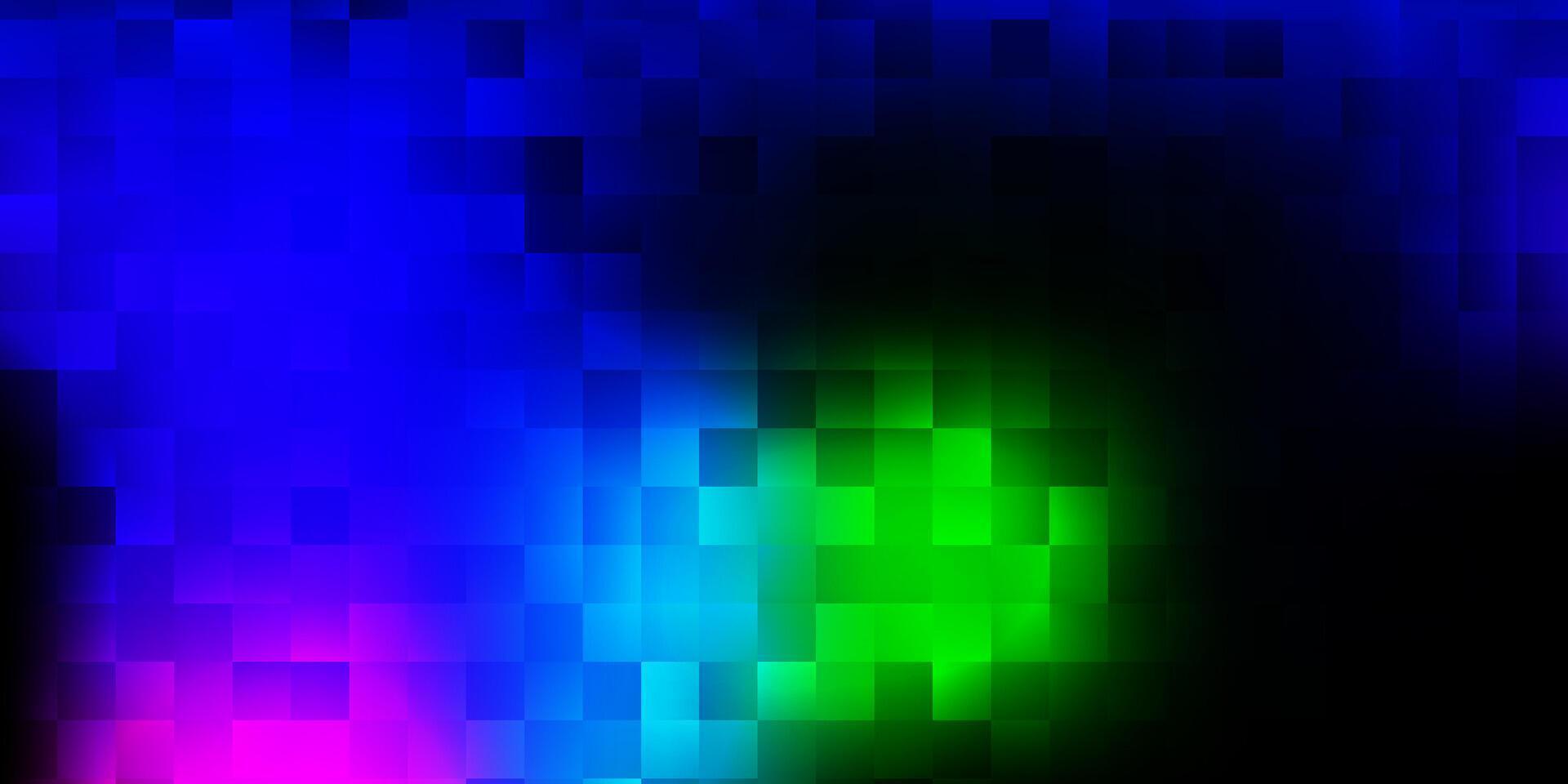 Dark multicolor background with random forms. vector