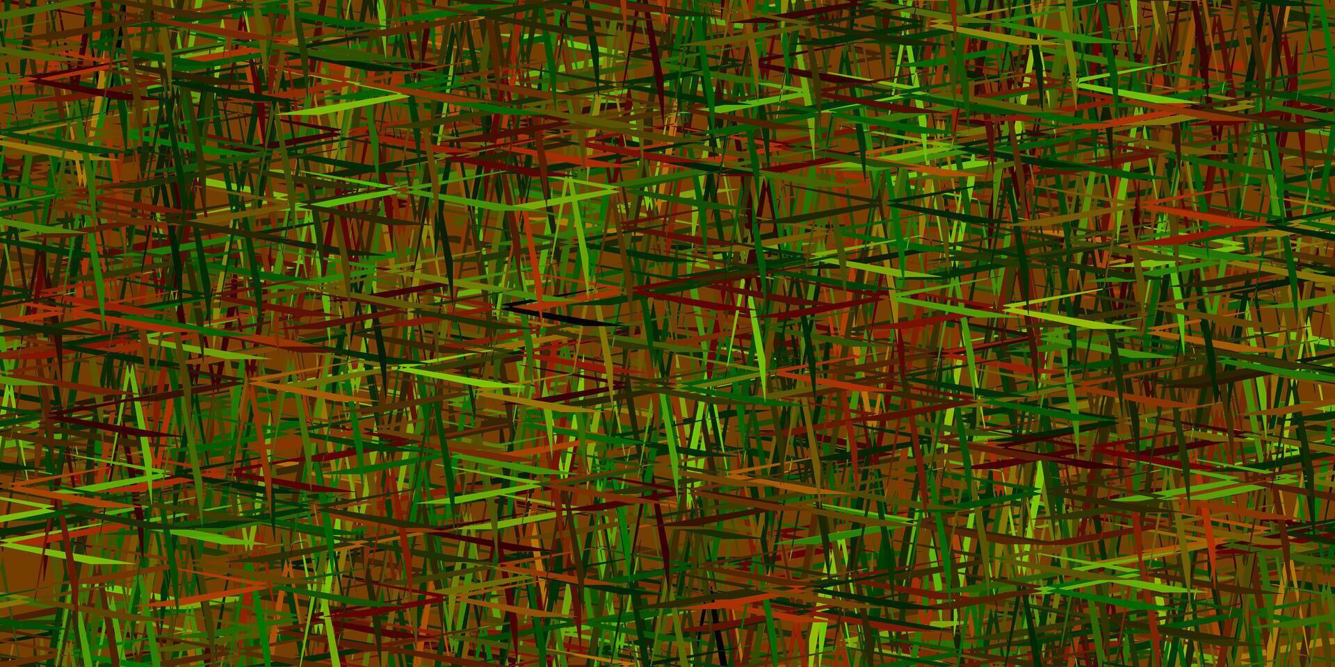 Dark Green, Yellow texture with colored lines. vector