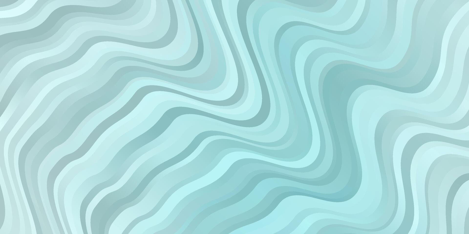 Light BLUE pattern with curves. vector