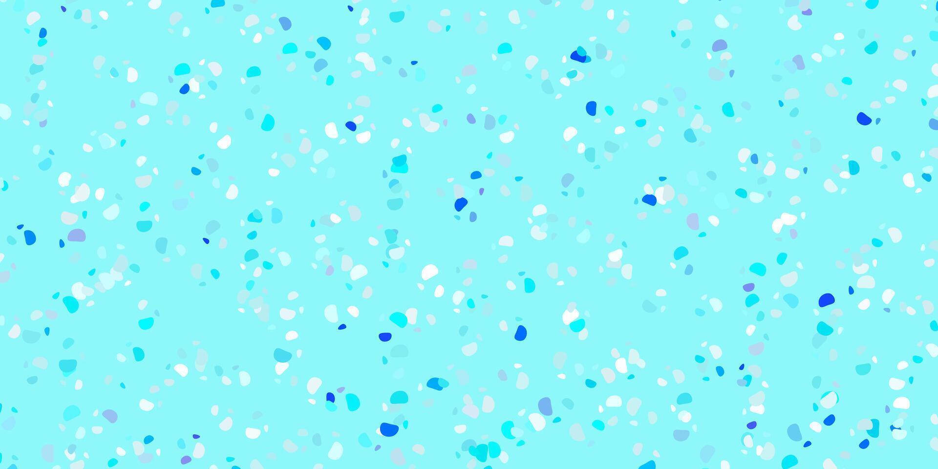 ligero azul modelo con resumen formas vector