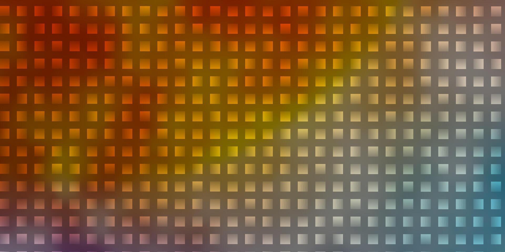 Light Blue, Yellow backdrop with rectangles. vector