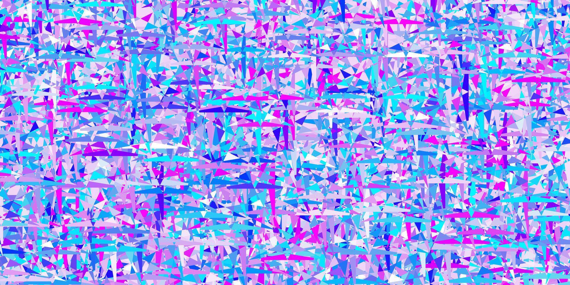 Light Pink, Blue background with polygonal style. vector