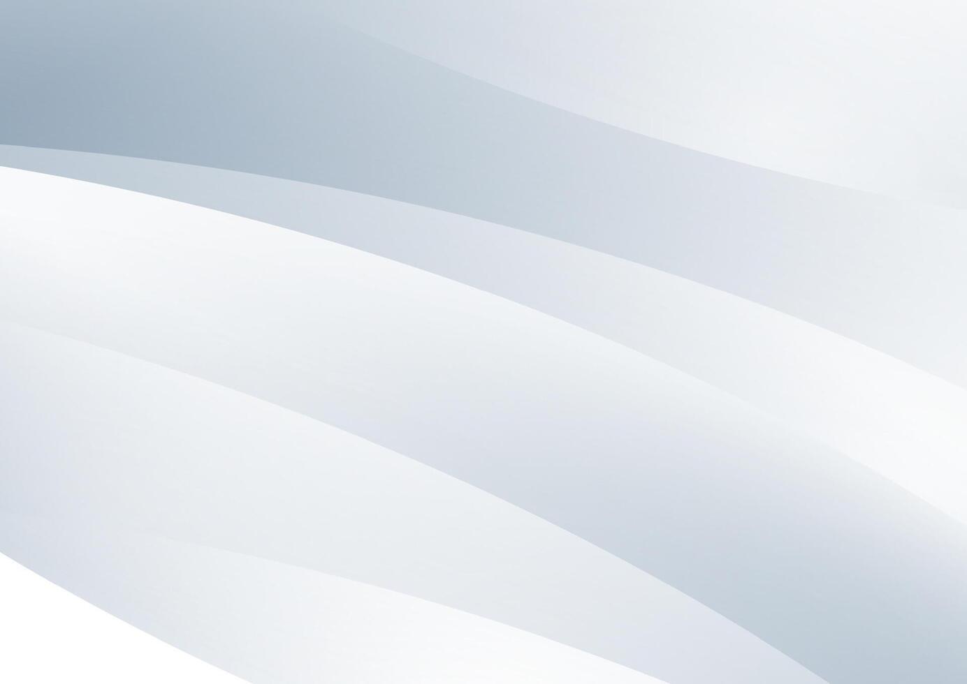 Abstract light blue glossy waves background vector