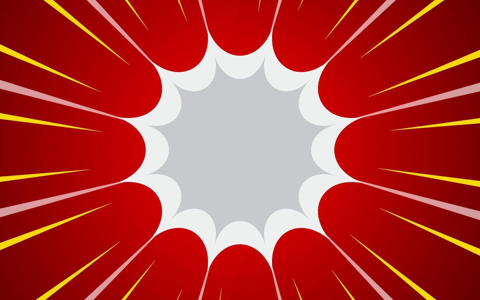 Comic background with speech bubbles and halftones. illustration vector