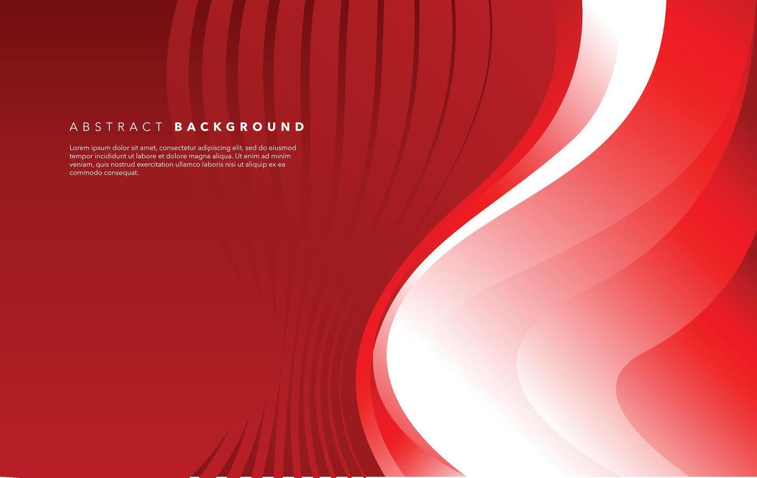 red modern abstract background design vector