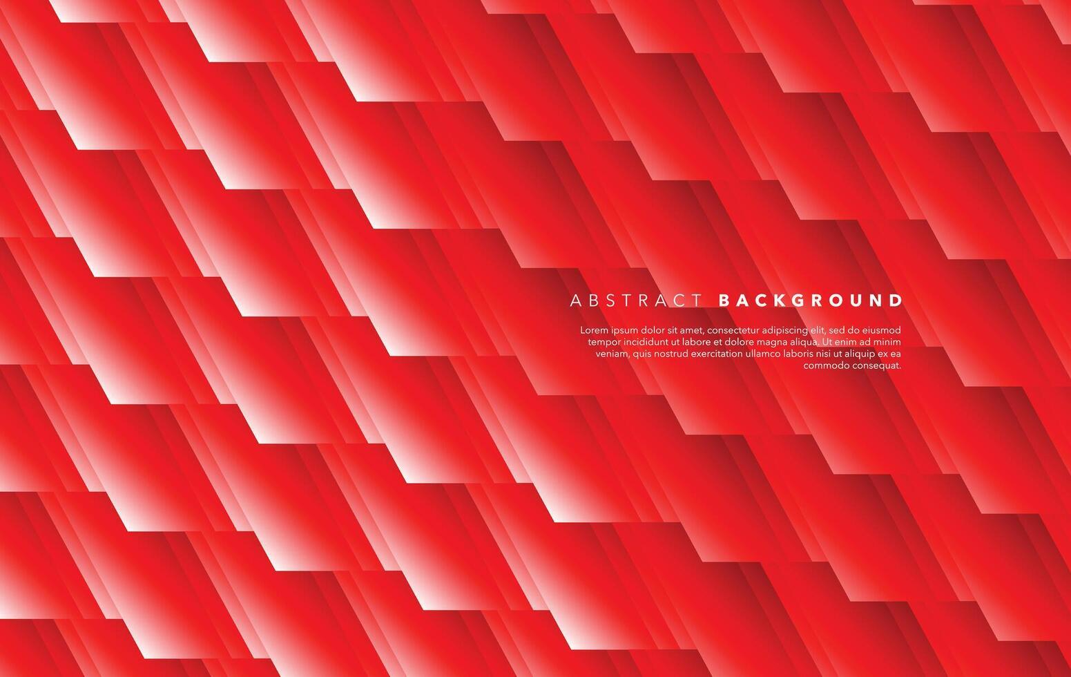 red modern abstract background design vector