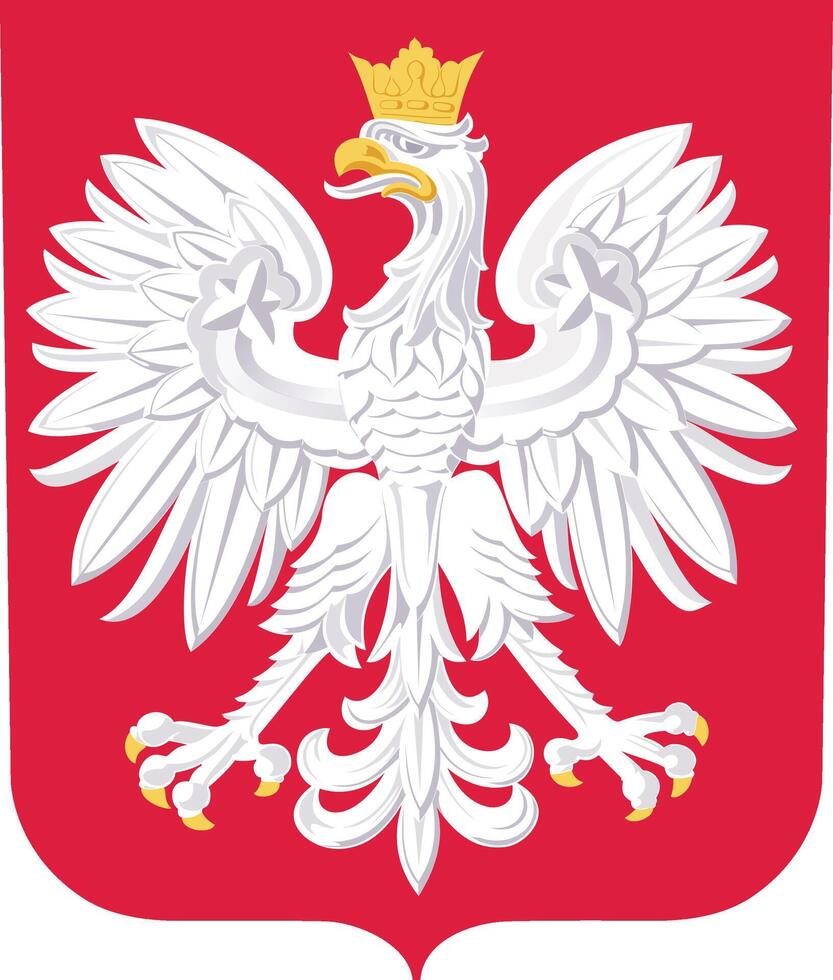 coat of arms of poland vector