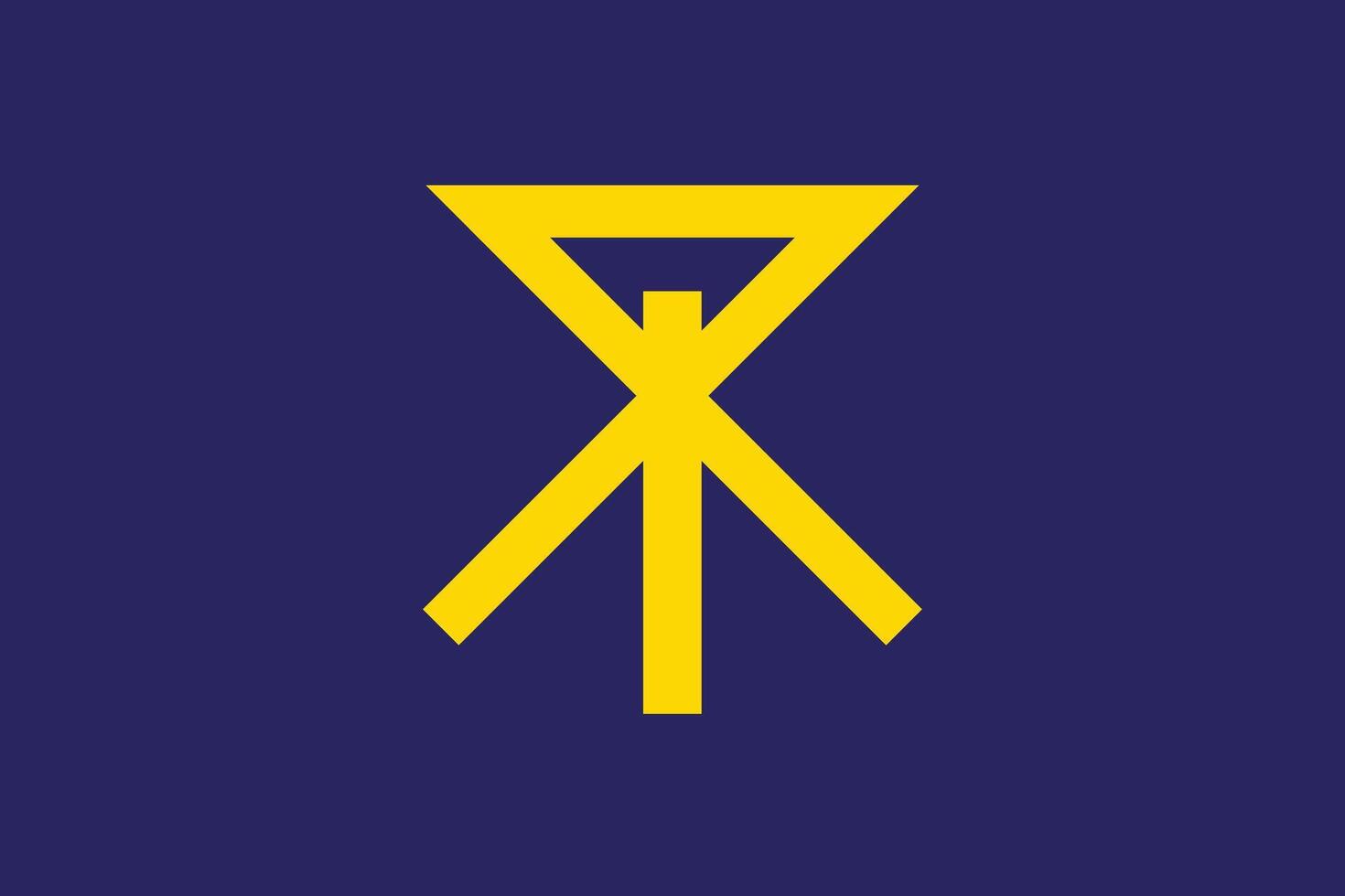 flag of osaka vector
